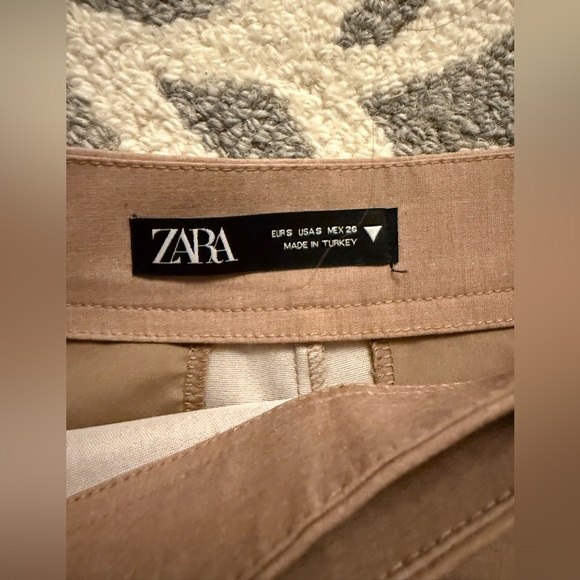 Zara pleated front skort size S🤎 - Picture 5 of 14